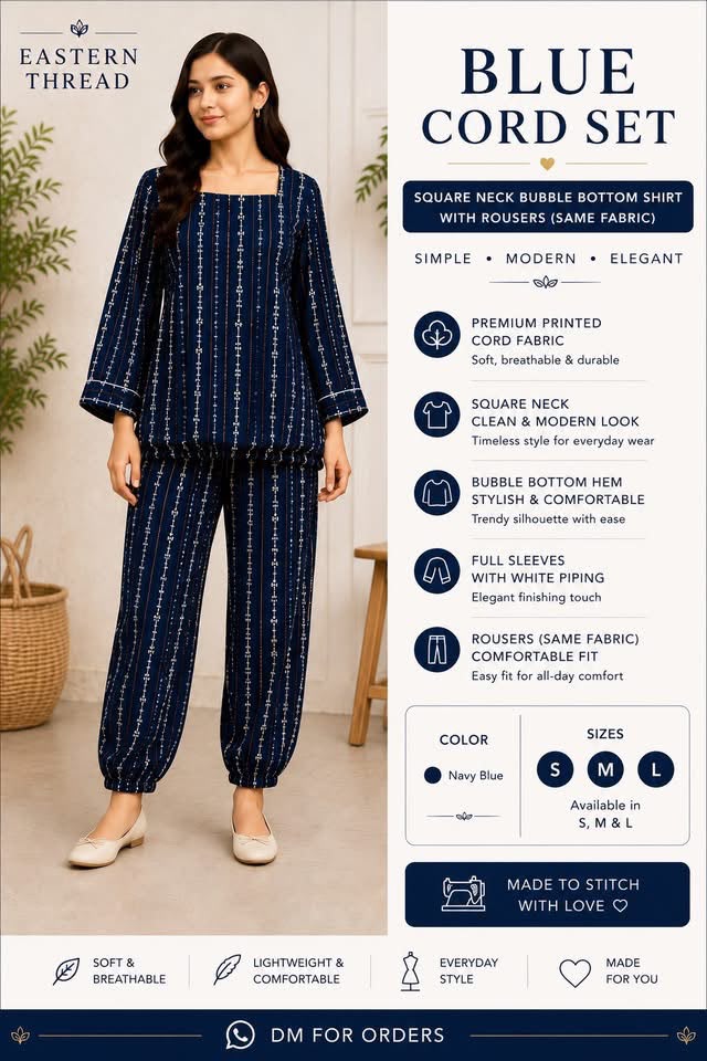 Midnight Muse Cord Set