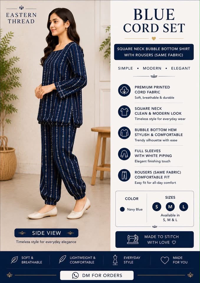 Midnight Muse Cord Set