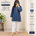 Straight Cut Shirt Blue
