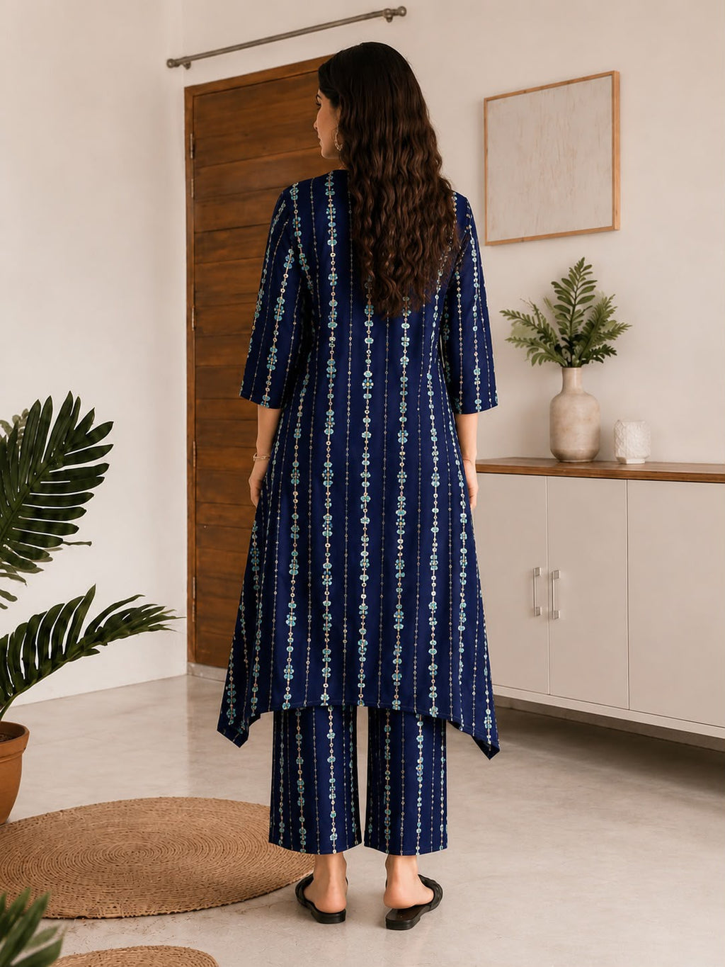Midnight Bloom Co-Ord Set