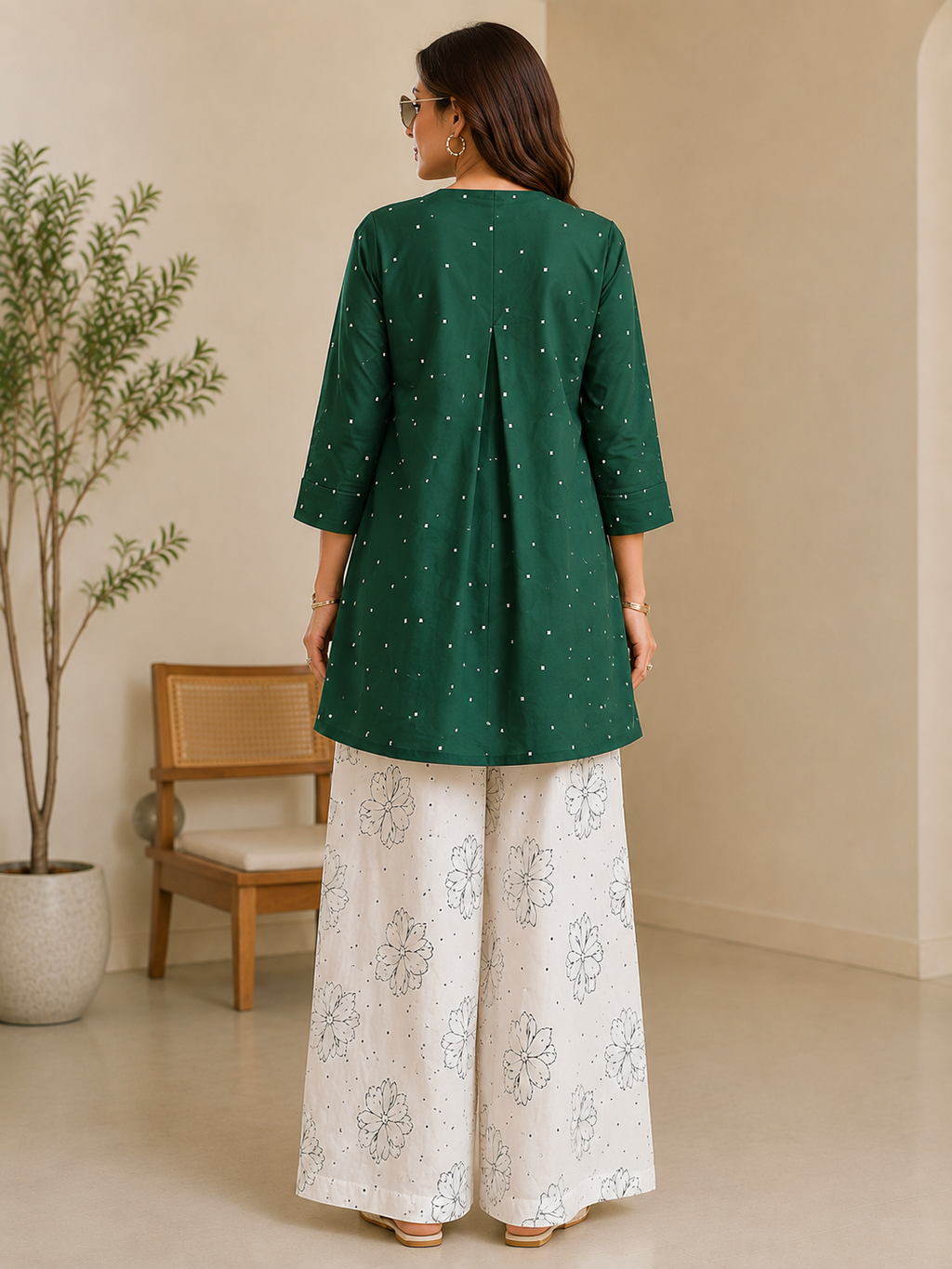 Emerald Bloom Co-Ord Set