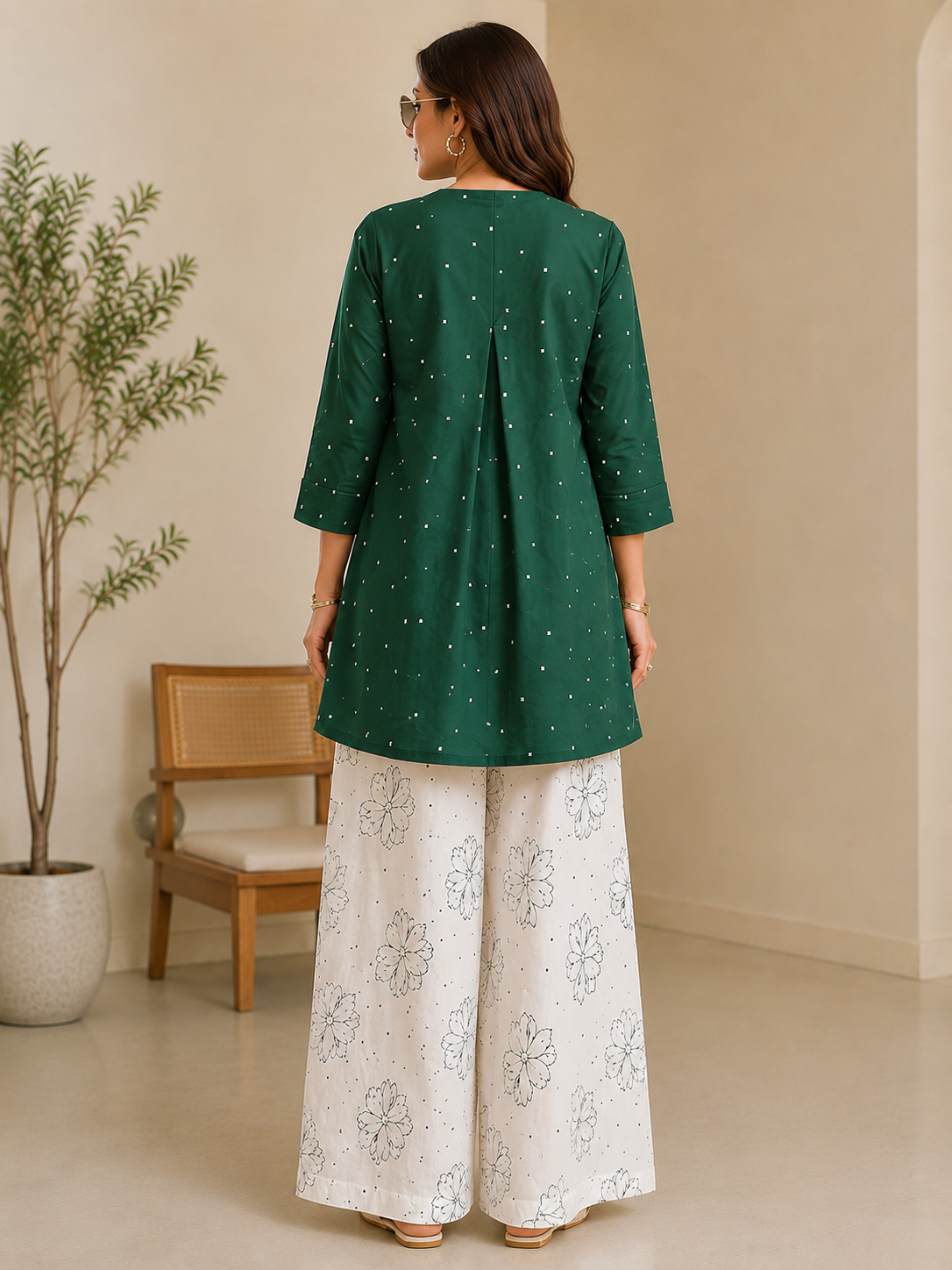 Emerald Bloom Co-Ord Set