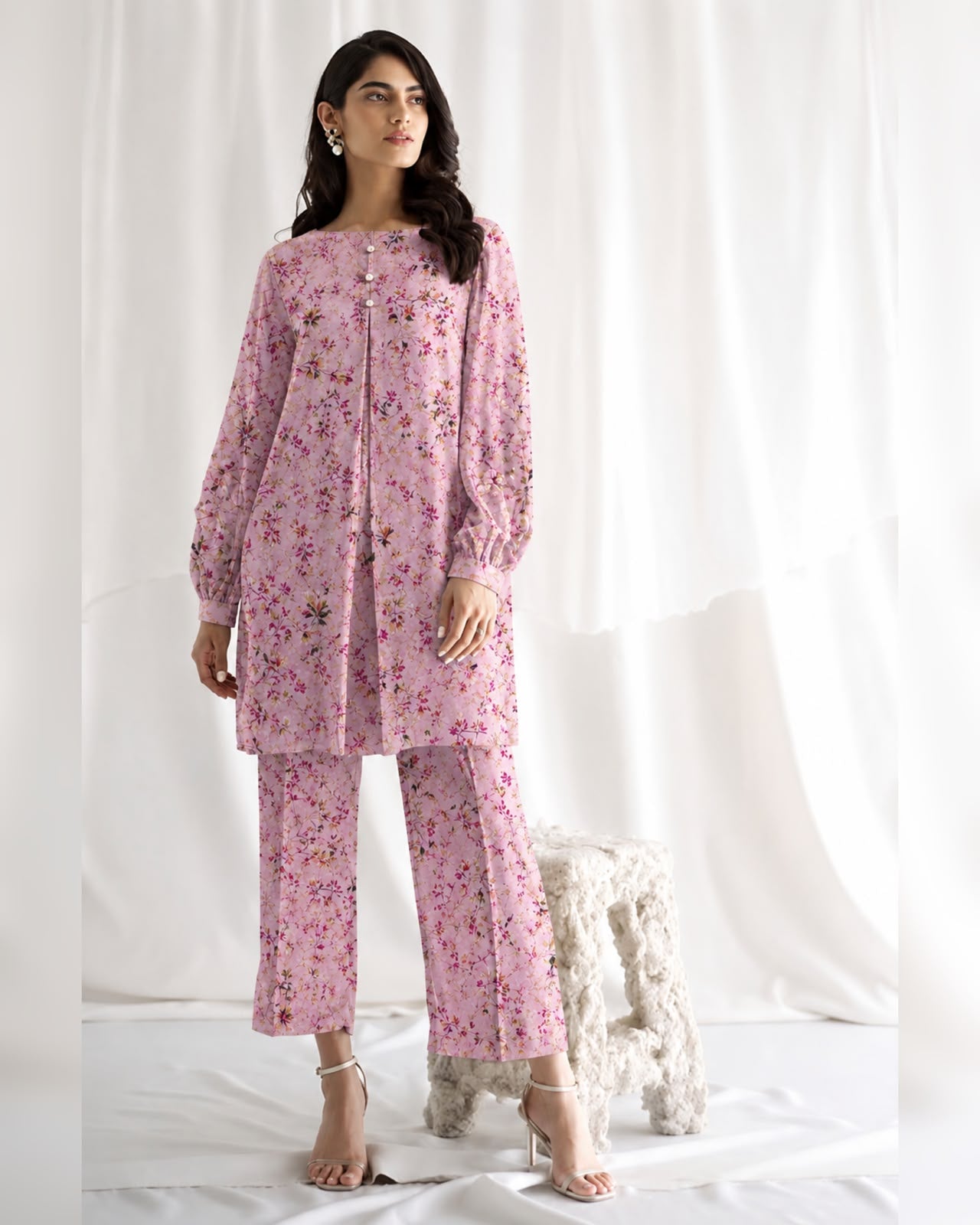 Rosé Bloom Co-Ord Set
