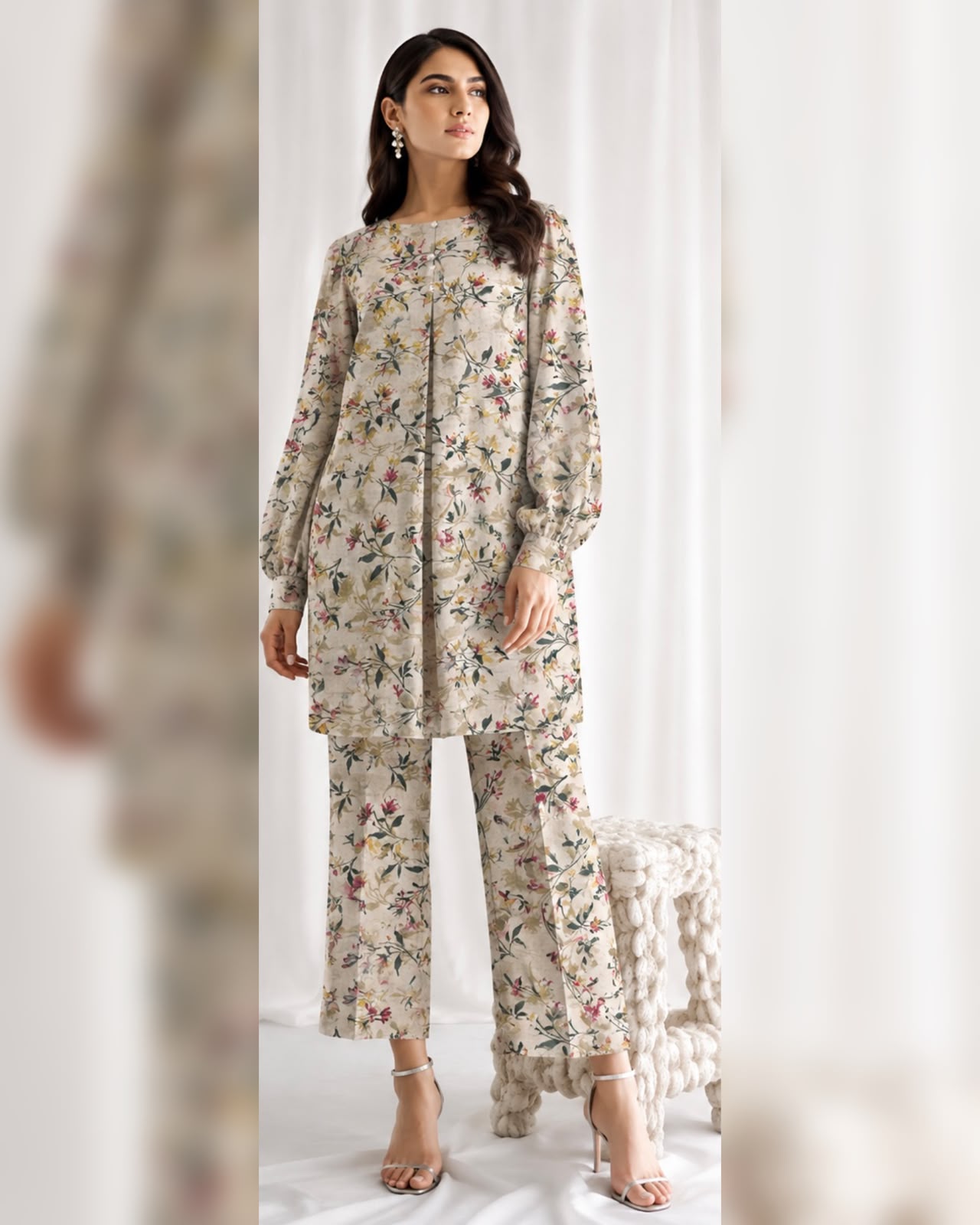 Ivory Garden Co-Ord Set